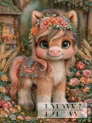Mein Blümchen Pony by CreatiVart mit 210 Farben