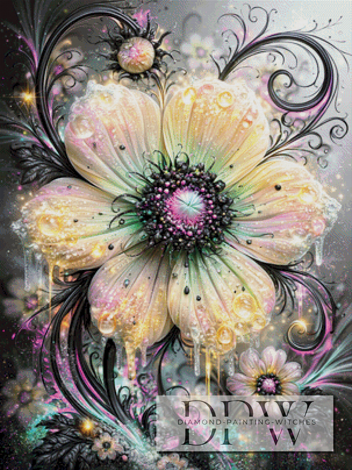 Fantasy Flower by Sweet_Loco_AI mit 260 Farben