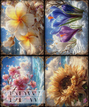 Magie der vier Horizonte by Lisa Morgan mit 360 Farben **SOFORTKAUF** ECKIGE Steine 90°GEDREHT