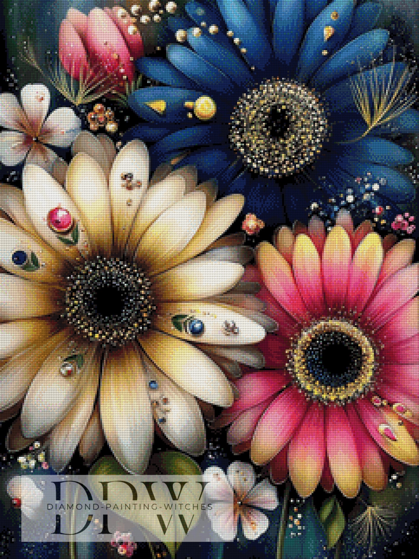 Der Tanz der drei Farben by theA.art 60x80 270 Farben DPW-6060