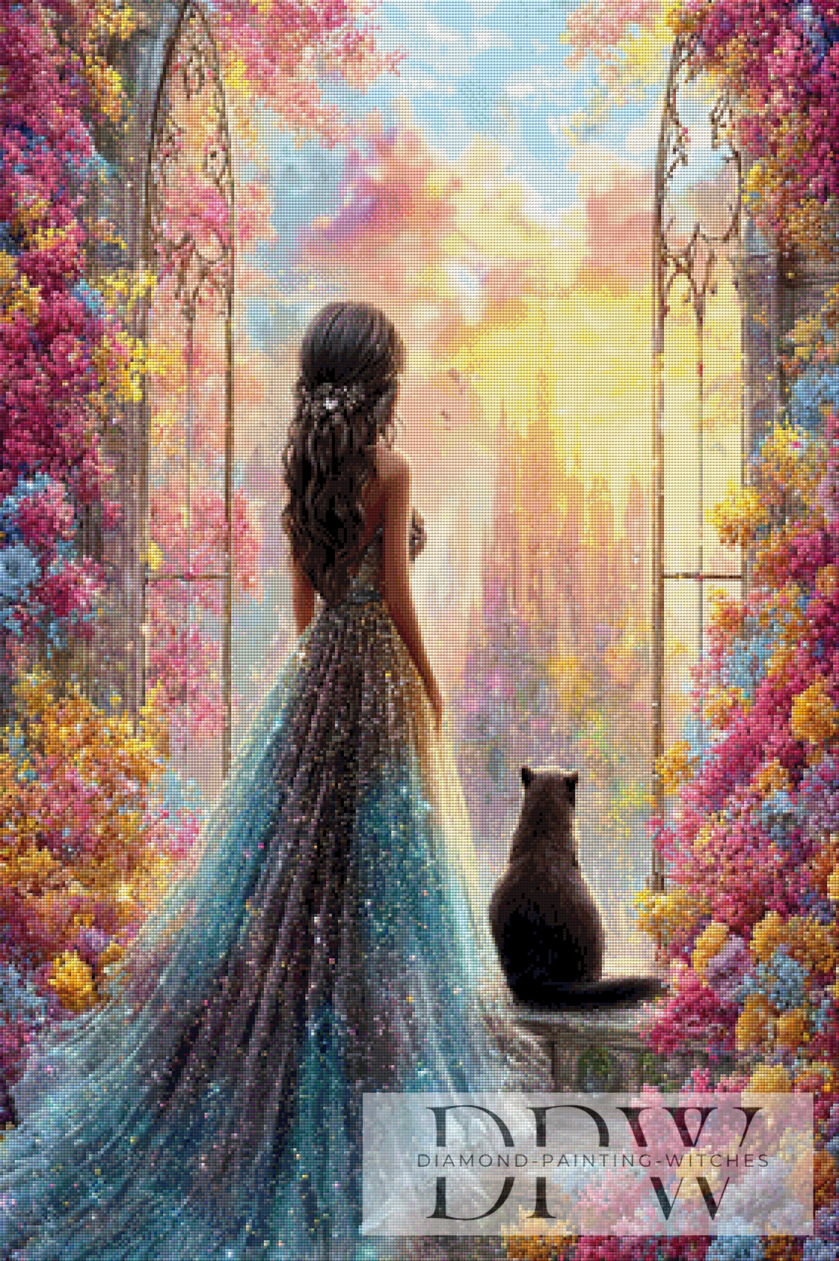 Wo Träume den Weg öffnen by theA.art 70x105 320 Farben