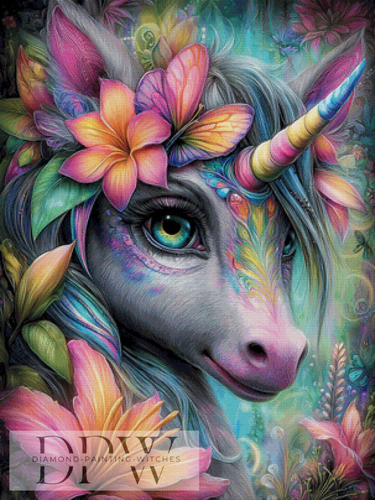Das Lied des farbigen Hornst by _Sweet_Loco_AI 75x100cm 350 Farben DPW-6083