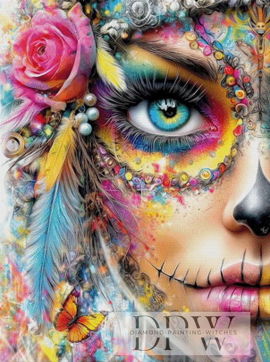 Aurelia by CleoDora 75x100cm mit 330 Farben DPW-6085