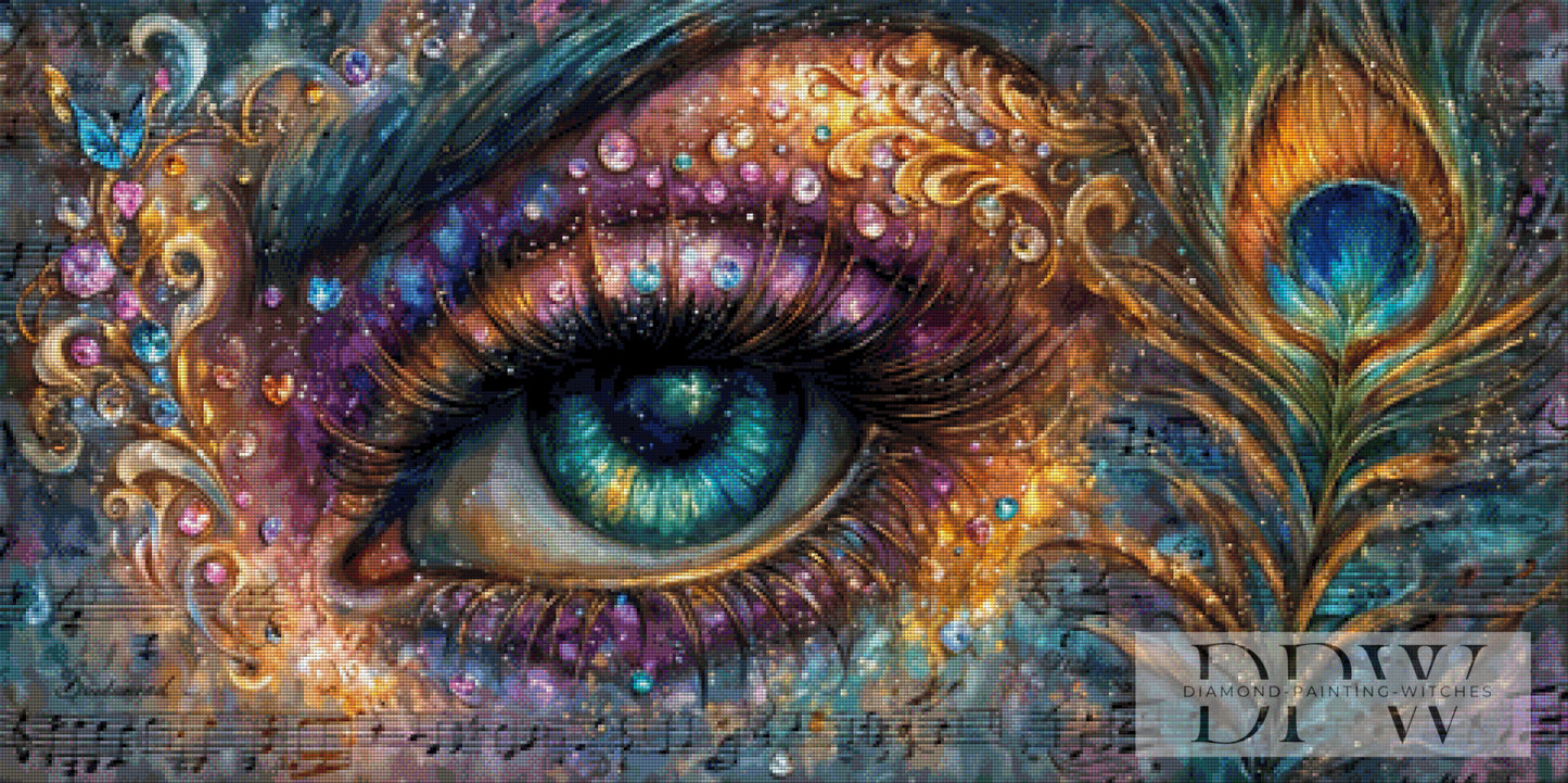 Carnival view by Pixxel Pics 120x60cm mit 300 Farben DPW-6100
