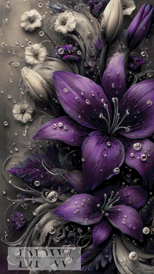 Amethyst Petals by ellufija mit 125 Farben