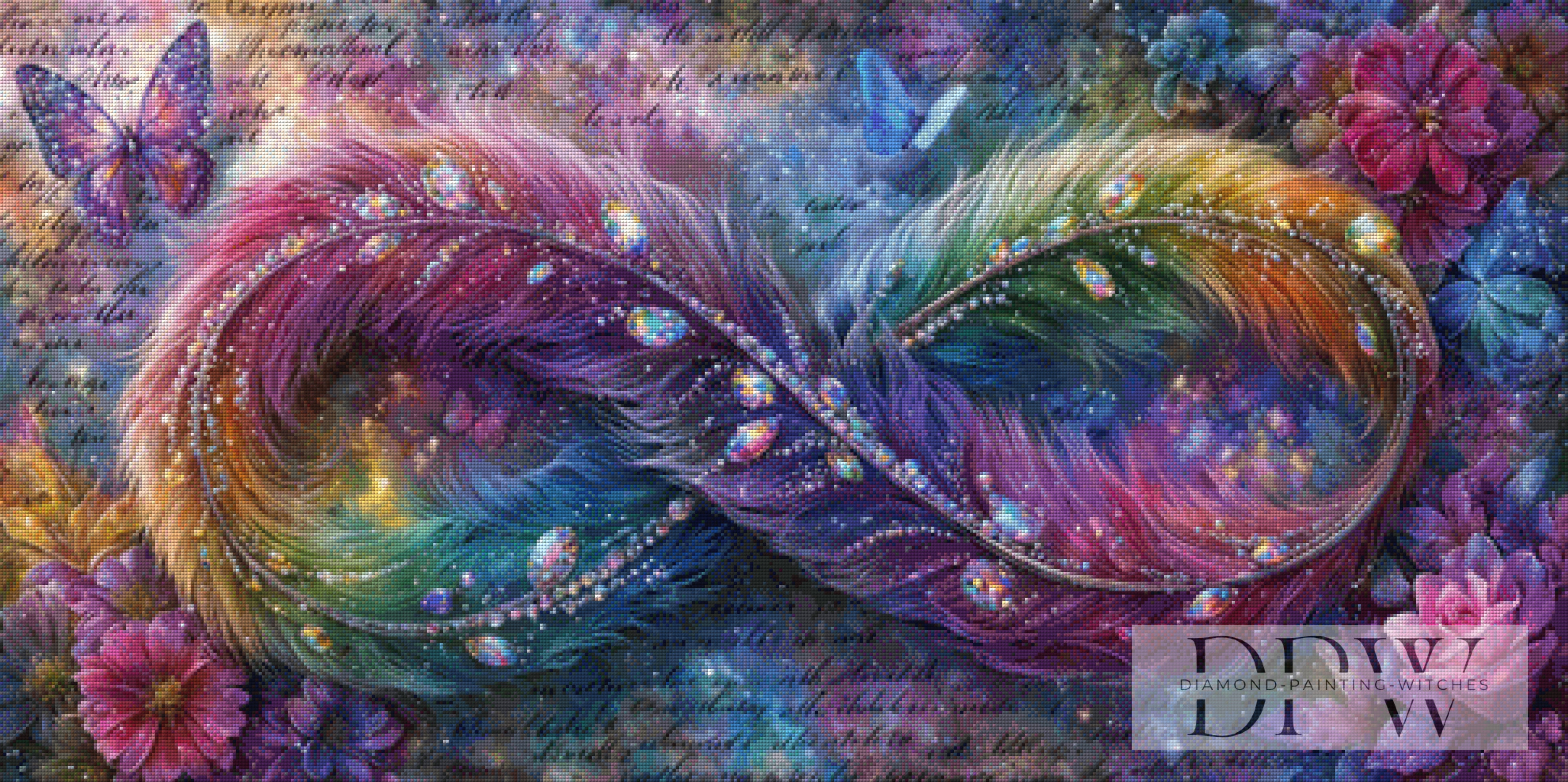 Feathers of Infinity by Pixxel Pics mit 300 Farben