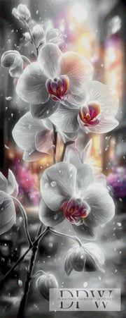 Weiße Orchideen by ellufija mit 185 Farben