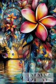 Blütenwind Traumfänger II by theA.art mit 400 Farben