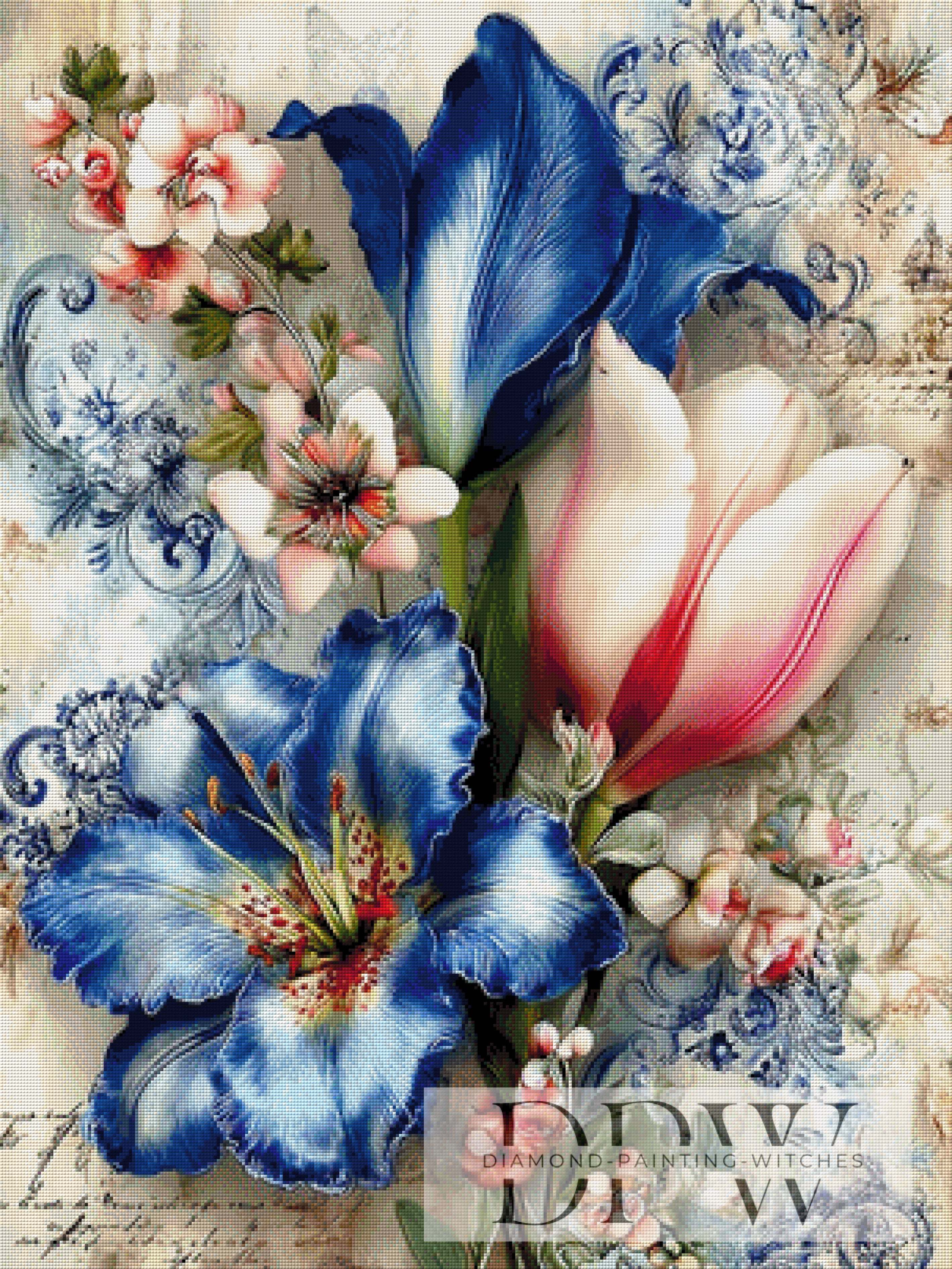 Royal Bloom III by CleoDora mit 270 Farben (Kopie) (Kopie)