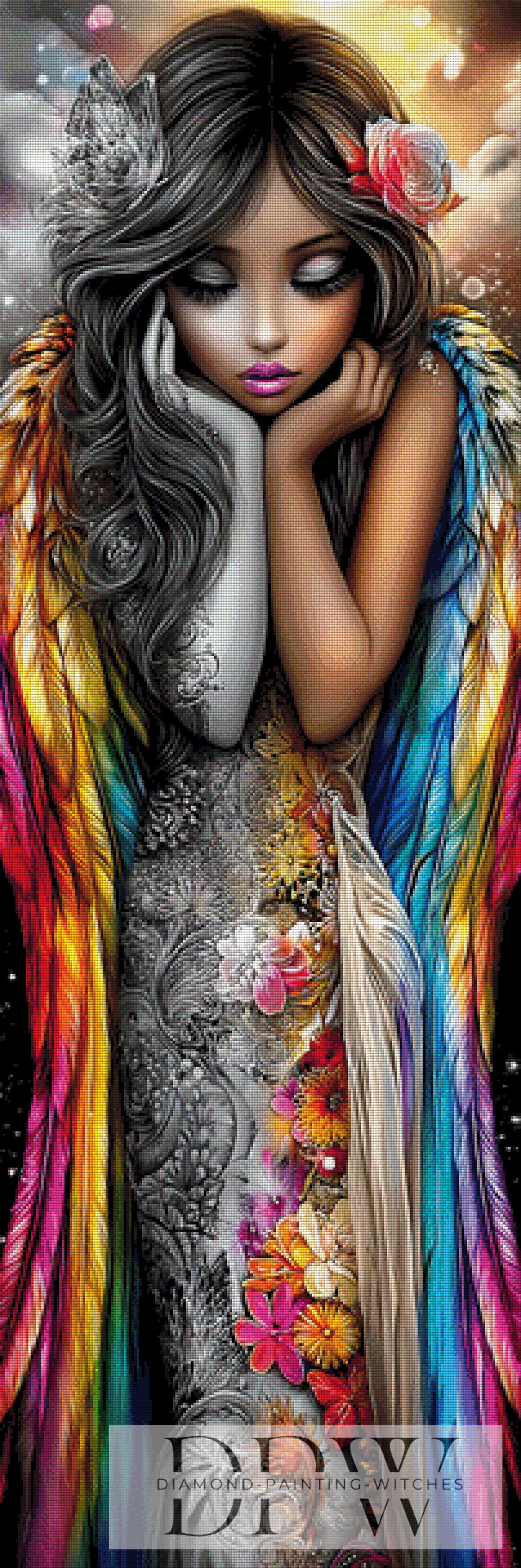 Gloria Glitter by theA.art 50x150cm mit 400 Farben DPW-6217