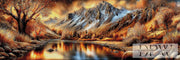 Goldene Berge by theA.art mit 220 Farben