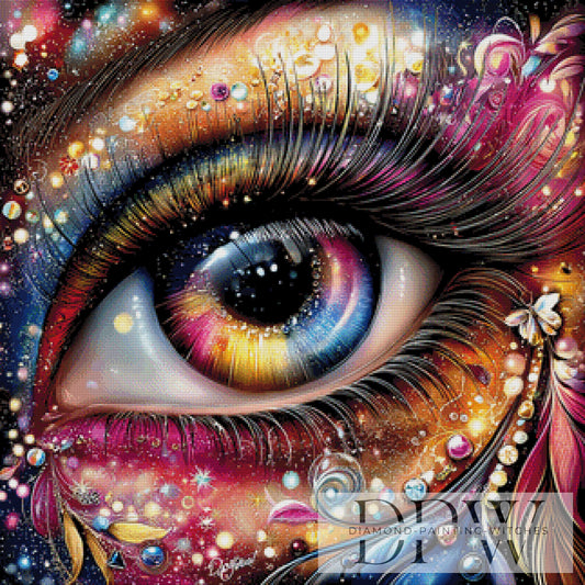 Diamond eye by theA.art mit 340 Farben