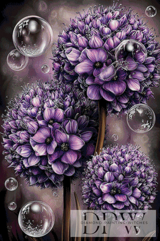 Soap bubbles allium by theA.art mit 100 Farben