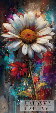 Blüten im Farbensturm by ellufija mit 340 Farben
