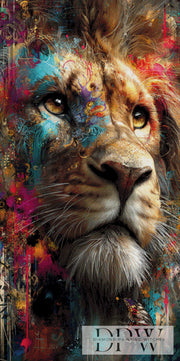 Splash Lion by ellufija mit 320/300 Farben