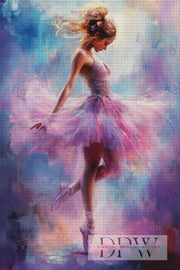 Pink Ballerina by Melanie mit 230 Farben **SOFORTKAUF** ECKIGE Steine