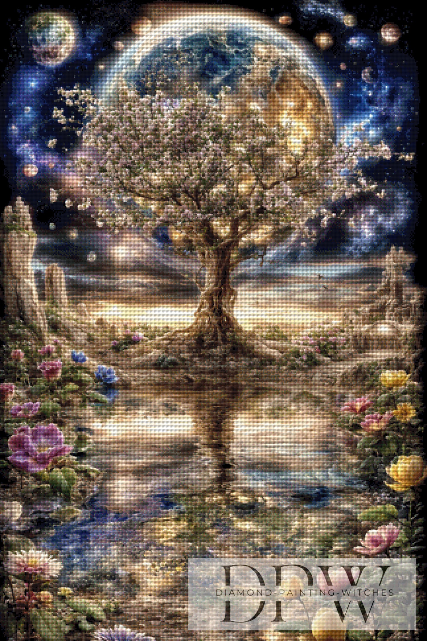 Apple Tree of Life by Pixxel Pics mit 240 Farben