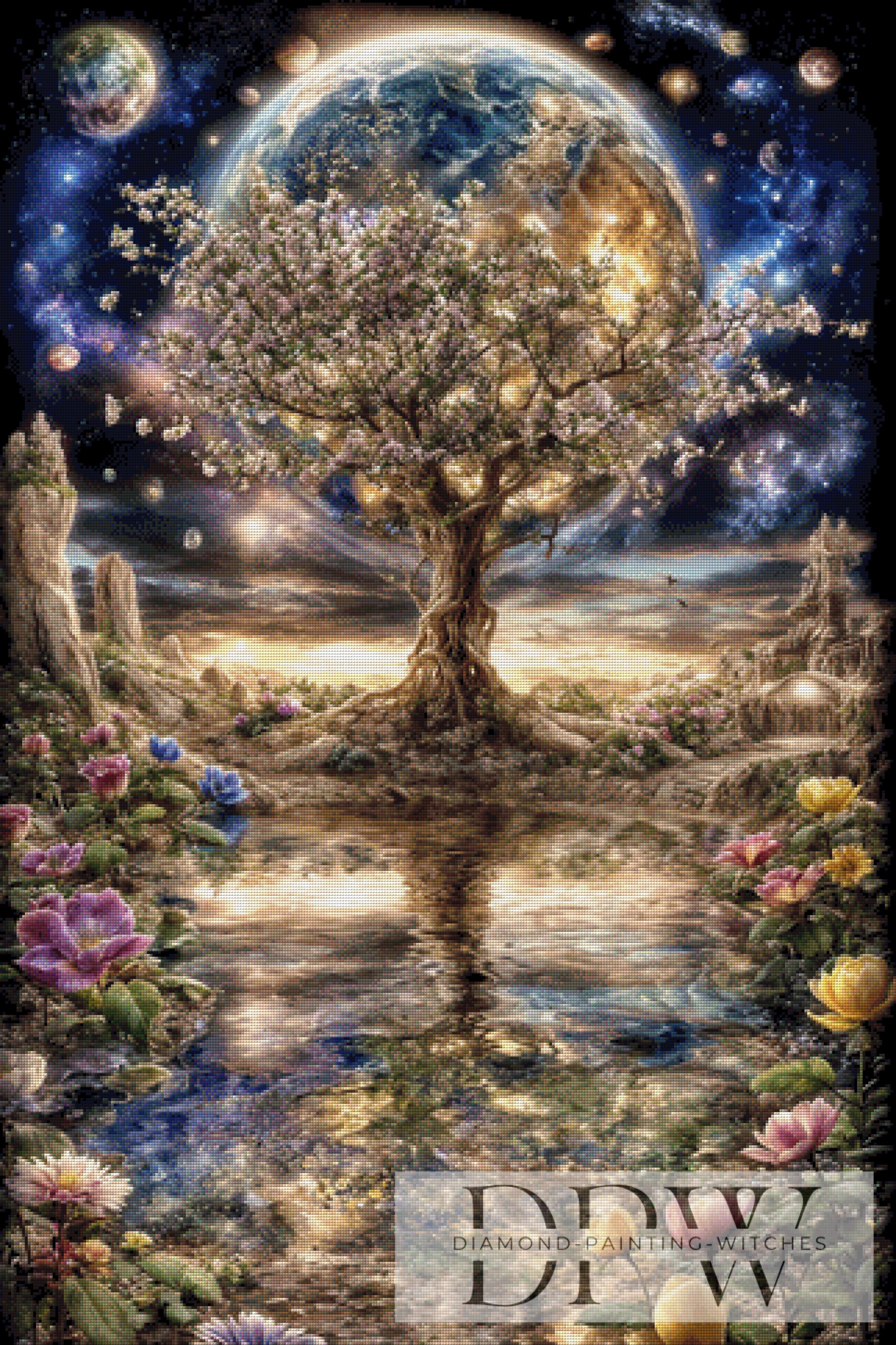 Apple Tree of Life by Pixxel Pics mit 240 Farben