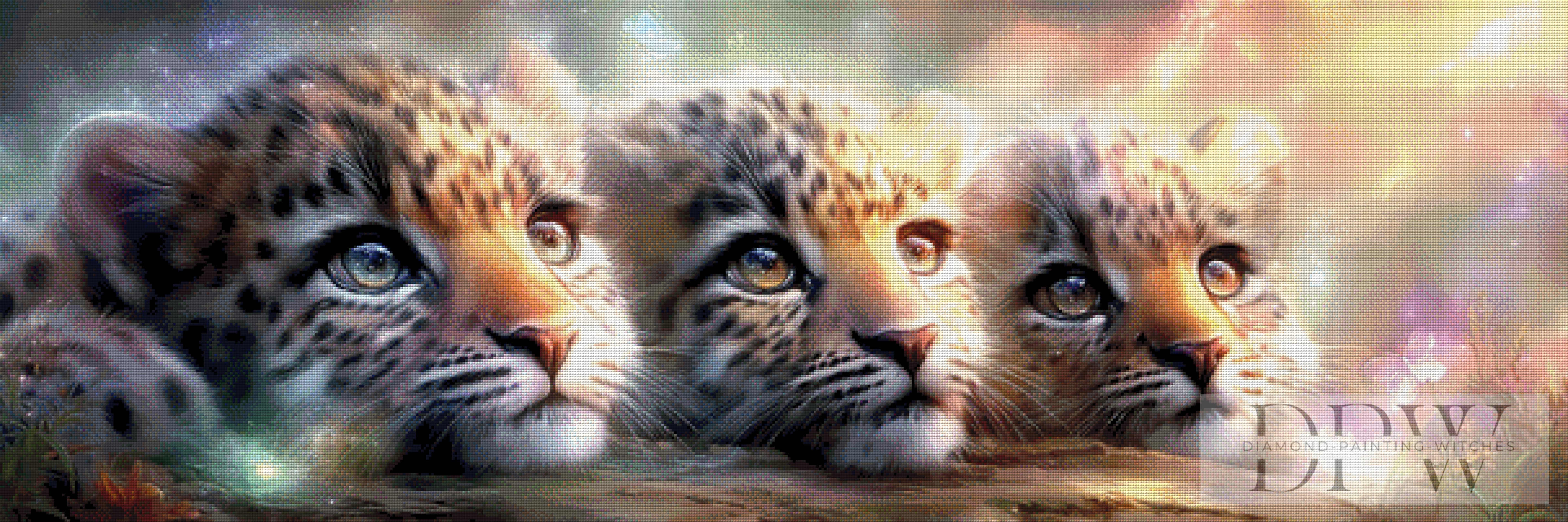 Leopardenkinder by ellufija mit 210 Farben
