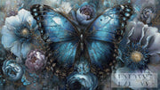 Symphonie in Blau und Blüte by Elly_A.I. mit 150 Farben