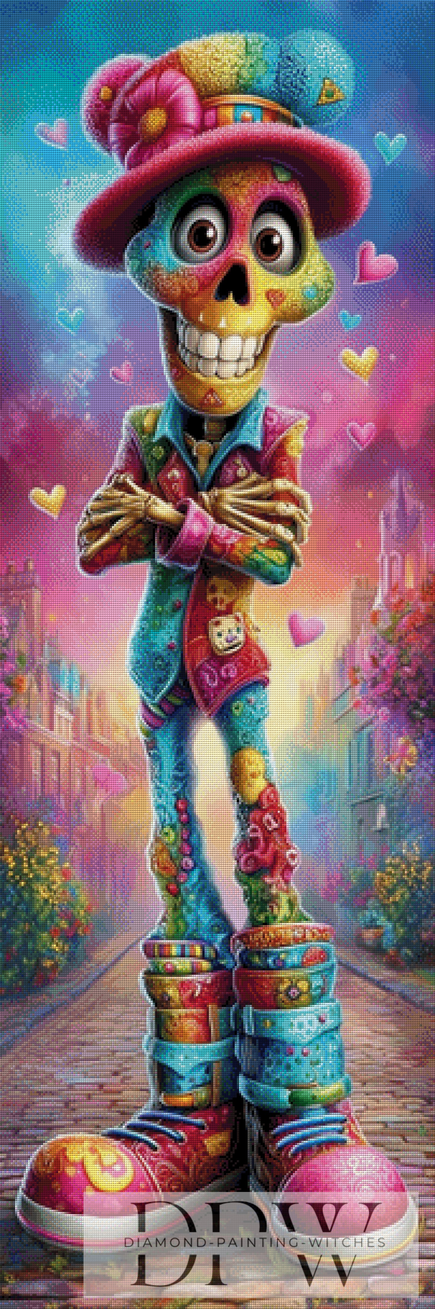 Crazy Chris by QN 50x150cm mit 400 Farben DPW-645