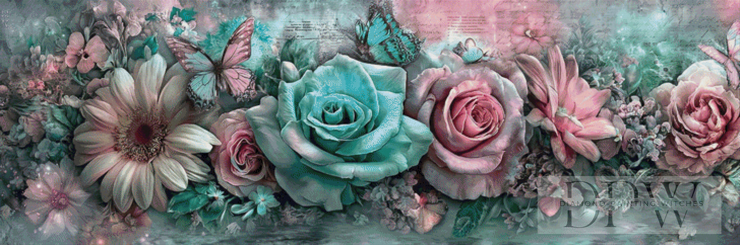 Ein Hauch von Ewigkeit by ellufija 180x60cm mit 180 Farben DPW-6462