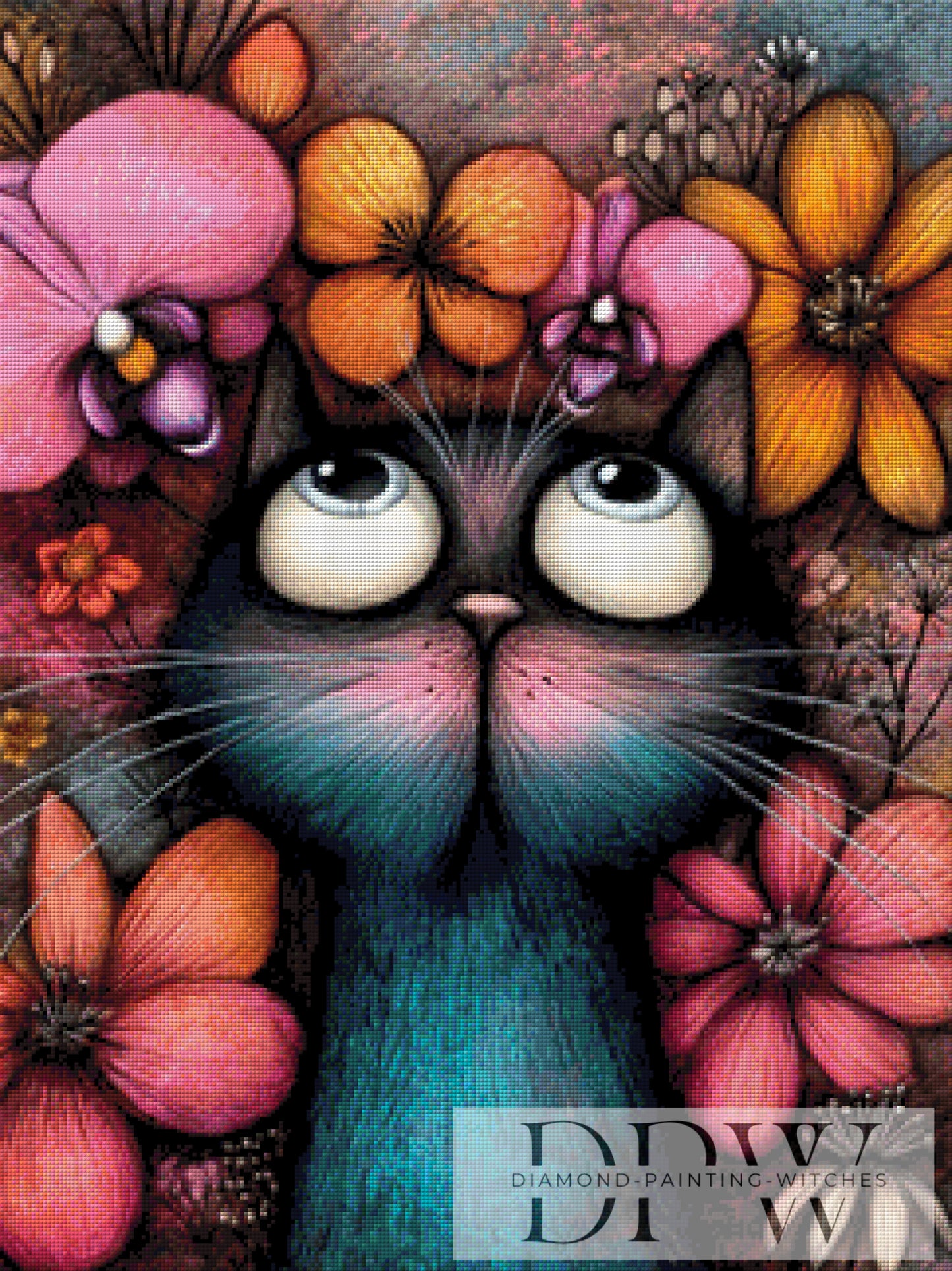 Himmelsblick by CleoDora 60x80cm mit 240 Farben DPW-6470