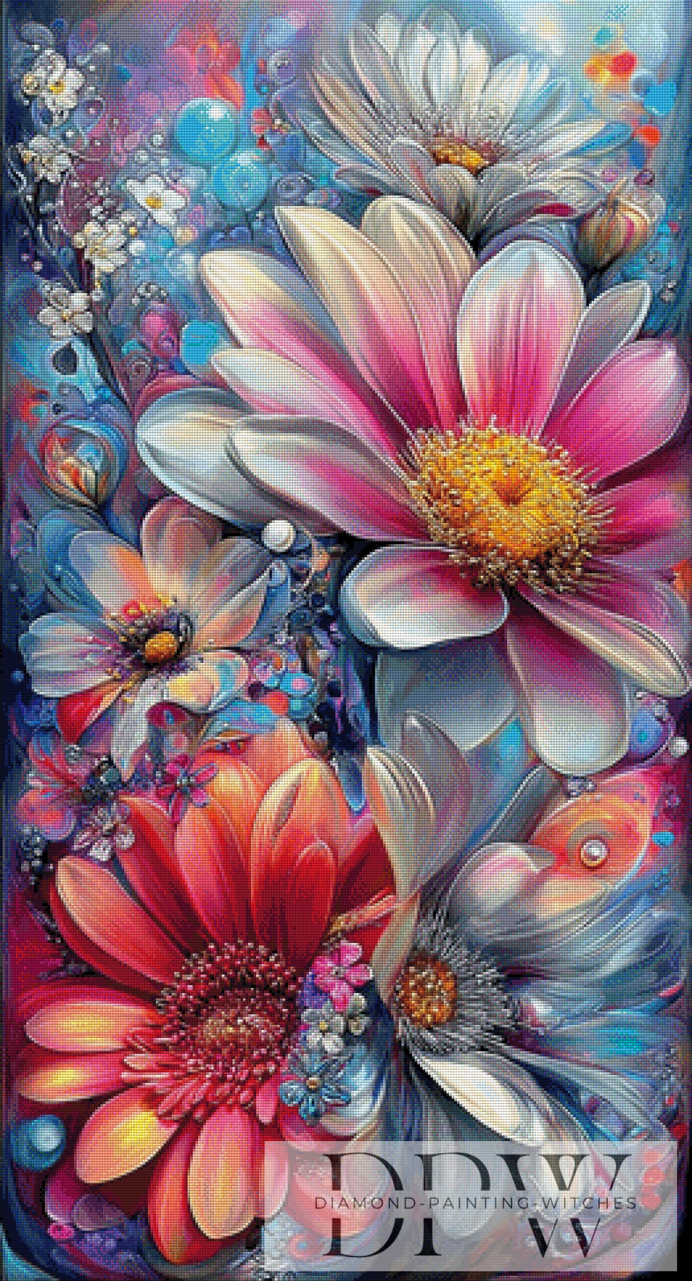 Lichtblüten by CleoDora mit 350 Farben