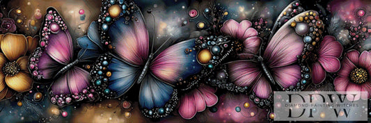 Die Juwelenflügler by theA.art 150x50cm mit 250 Farben DPW-6478