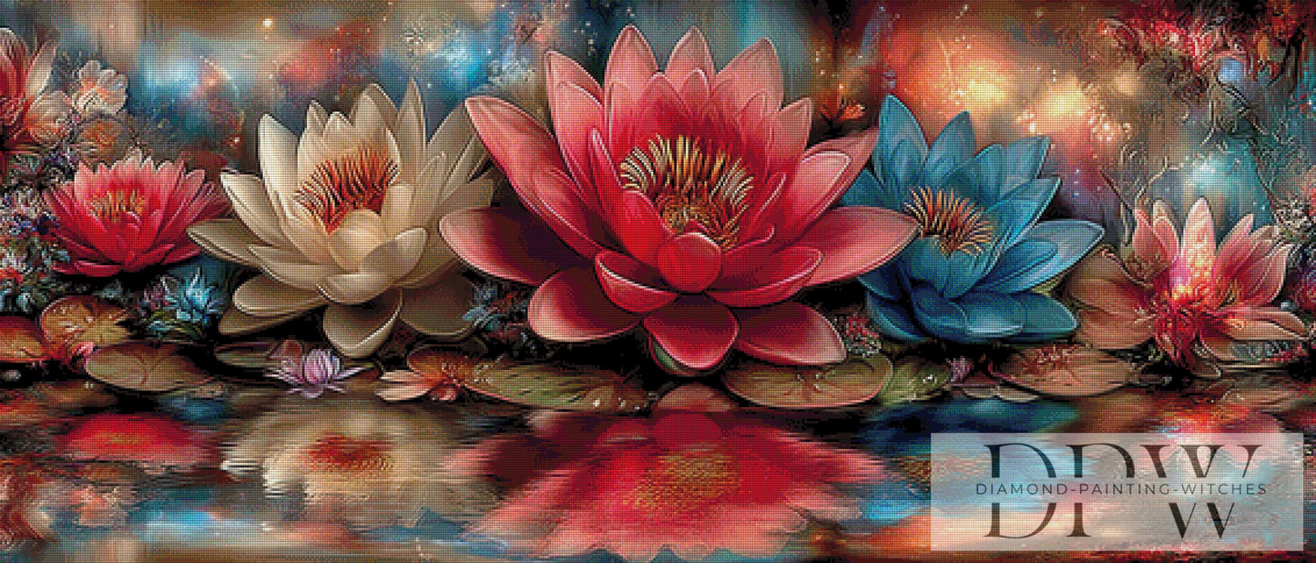Lotuslicht by CleoDora 140x60cm 300 Farben DPW-6536