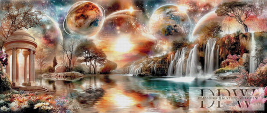 Himmelssee by CleoDora 165x70cm 320 Farben DPW-6537