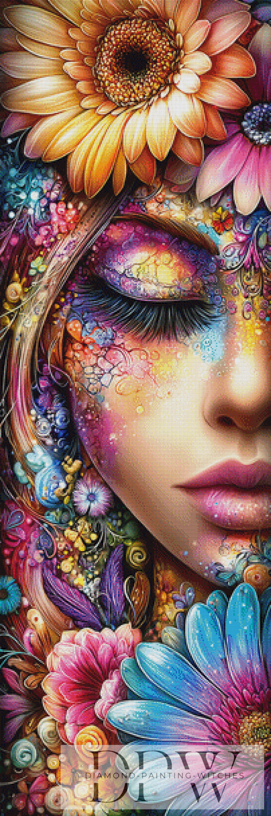 Rainbow fairy by theA.art 50x150cm mit 410 Farben DPW-6549