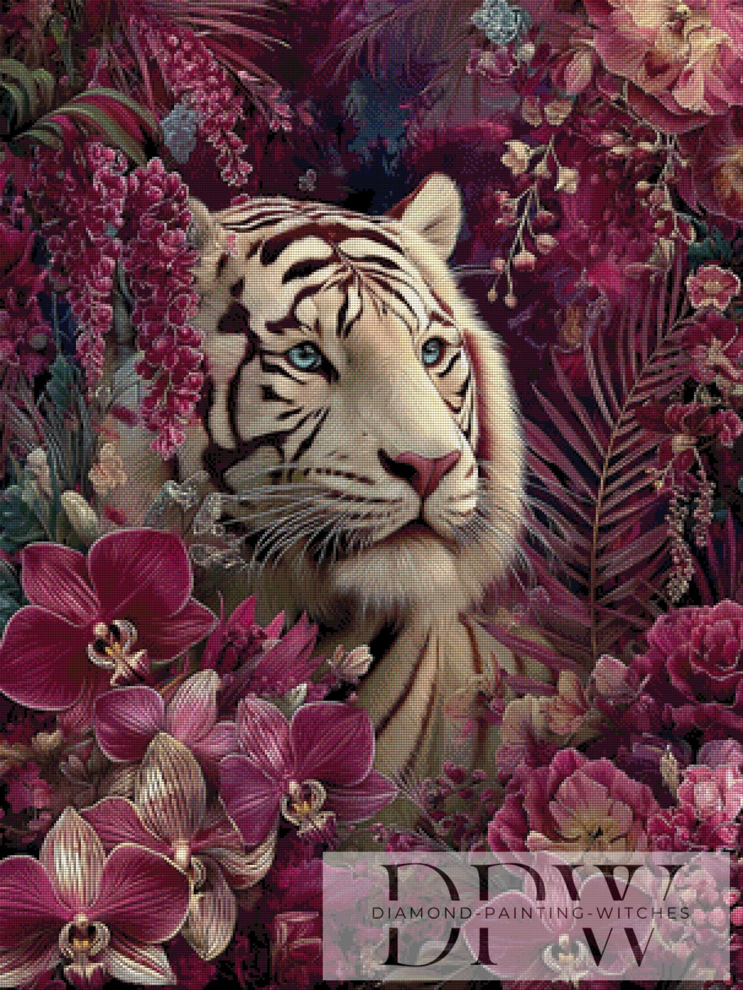 Im Duft der roten Wildnis by CleoDora 75x100cm mit 170 Farben DPW-6563