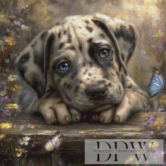 Dieser eine Blick by CleoDora 70x70cm mit 120 Farben DPW-6566