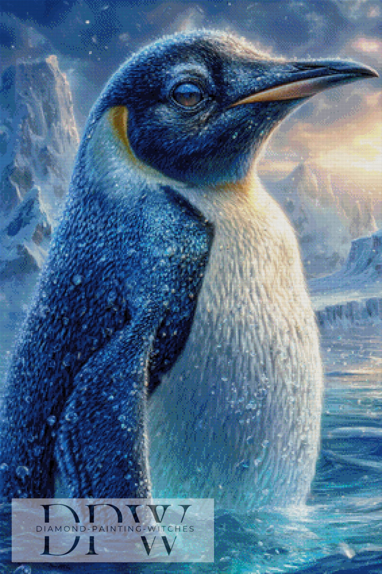 Pingu by Elly_A.I. 70x105cm mit 180 Farben DPW-6608