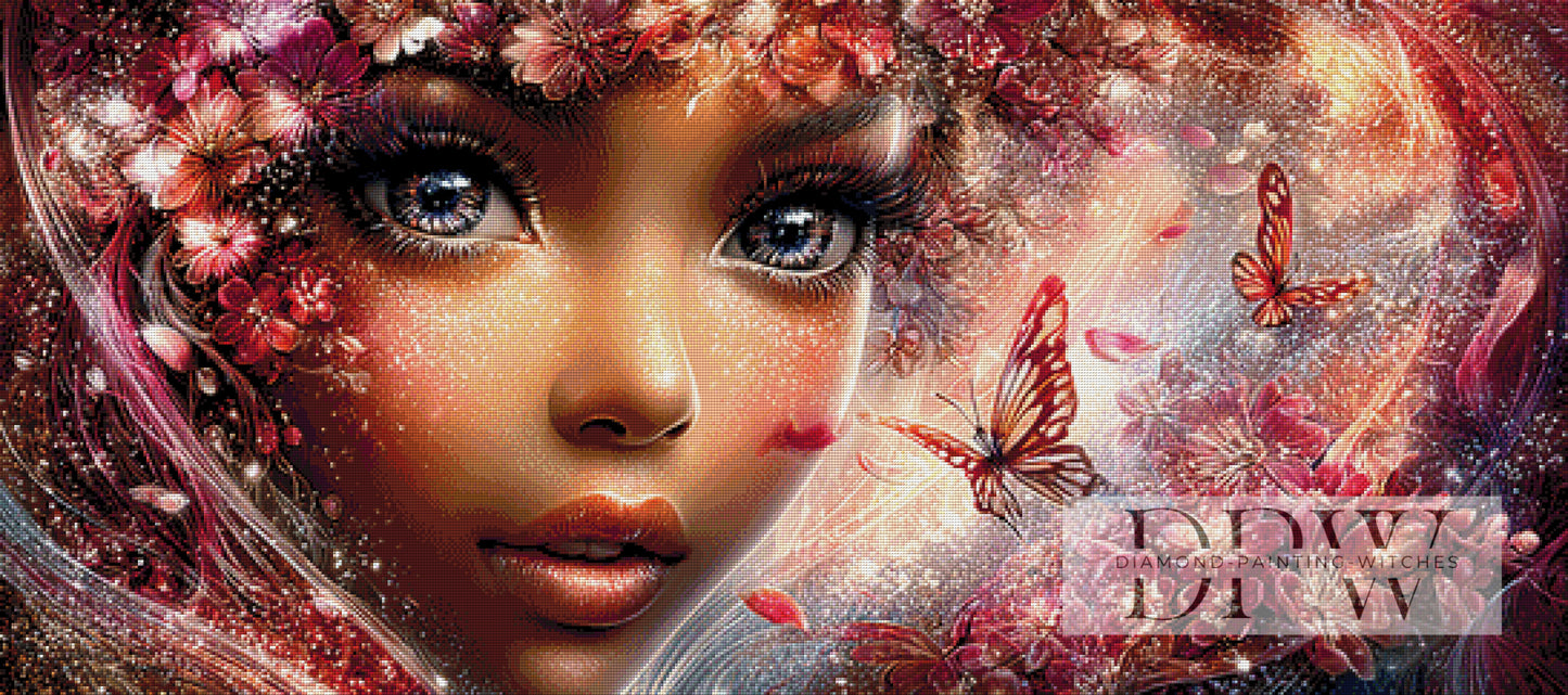 Rosamira by theA.art 135x60cm mit 240 Farben DPW-6679