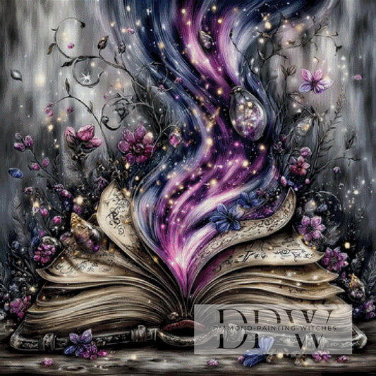 Hexenbuch by theA.art 90x90cm mit 160 Farben DPW-6696