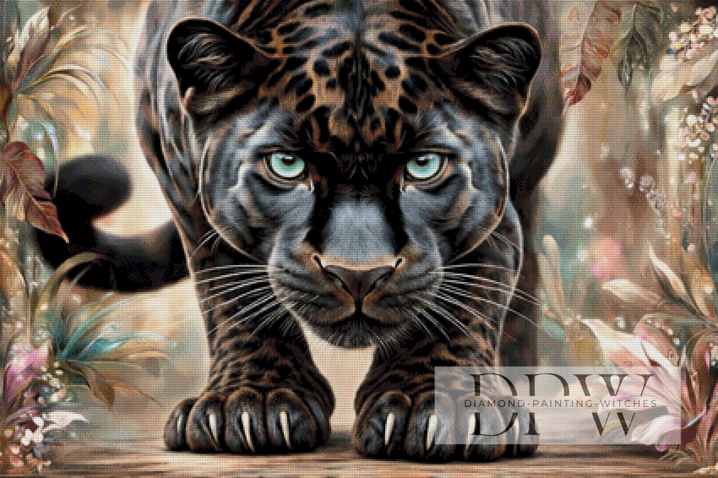 Panthera by theA.art 105x70cm mit 180 Farben DPW-6700