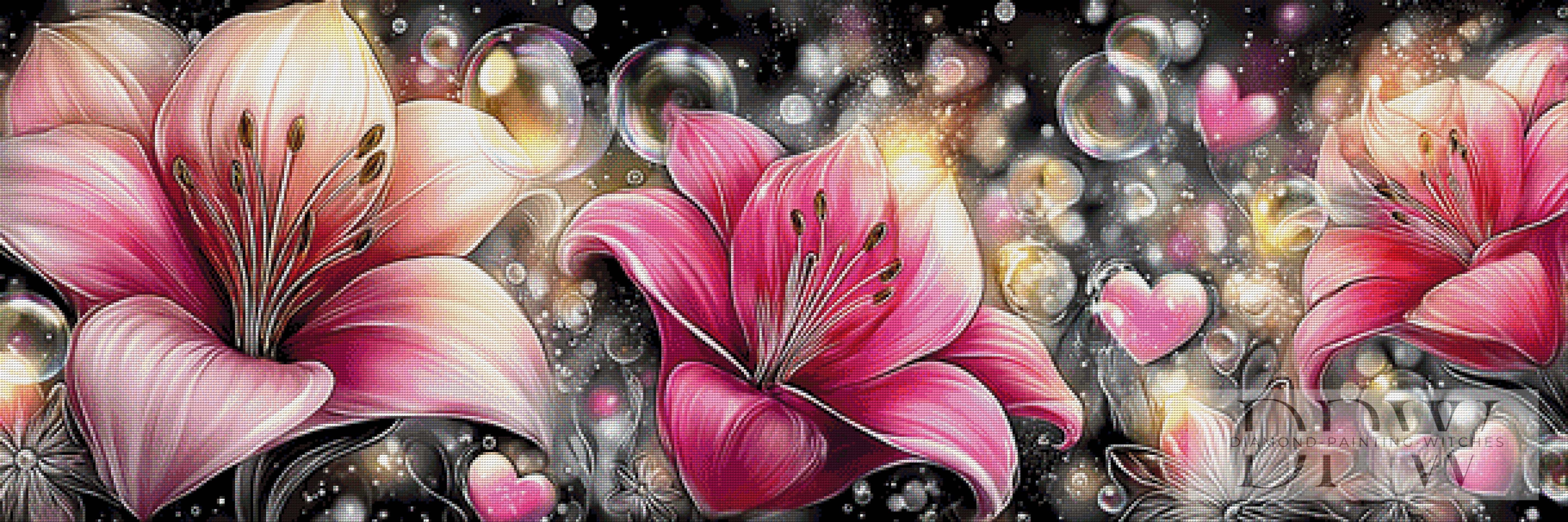 Flüstern der Lilien by theA.art mit 270 Farben