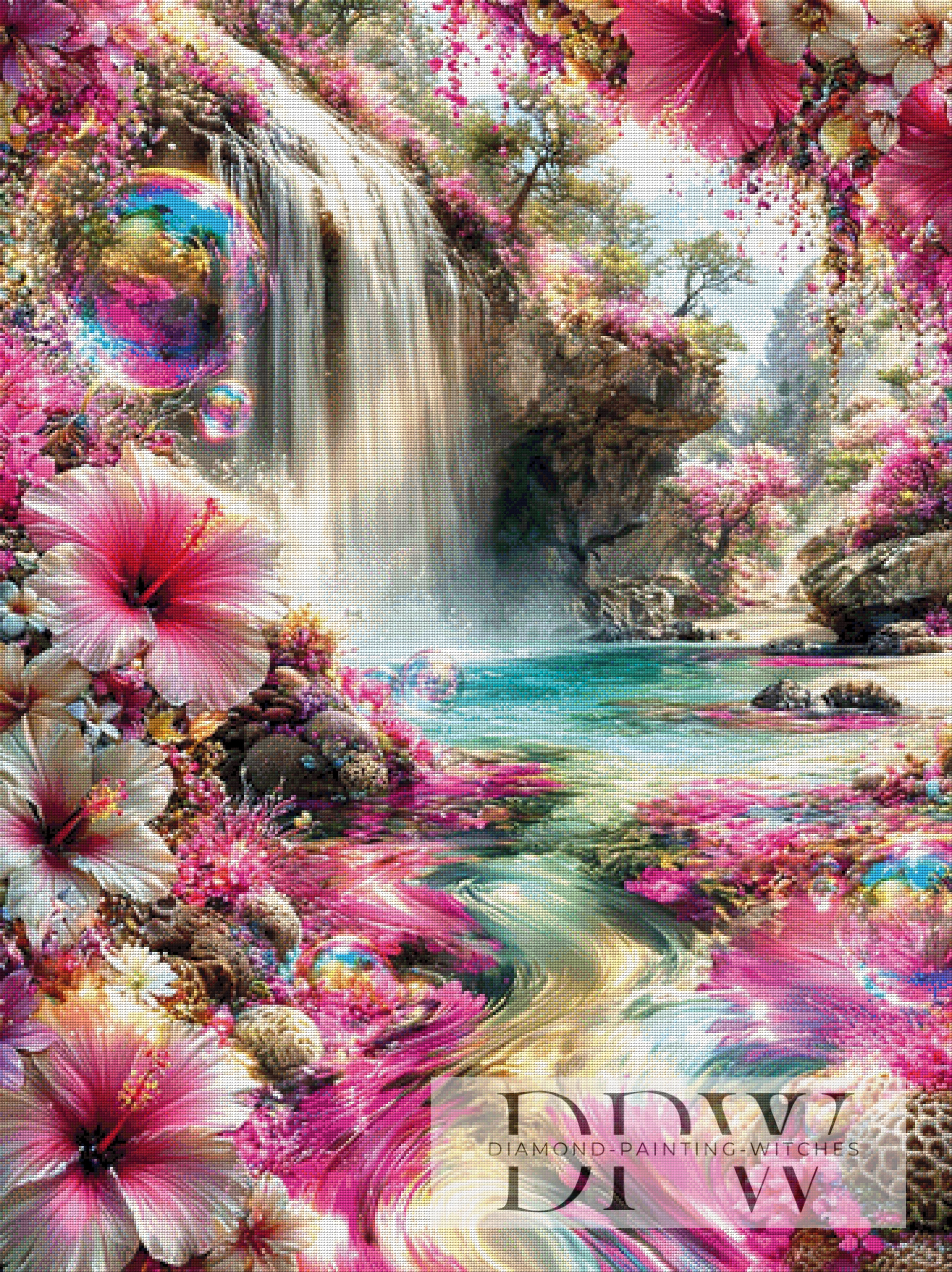 Florafall by CleoDora mit 380 Farben