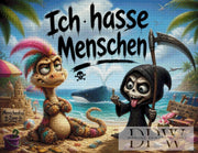 Benny Sensi und Olli am Strand by Pixxel Pics mit 320 Farben
