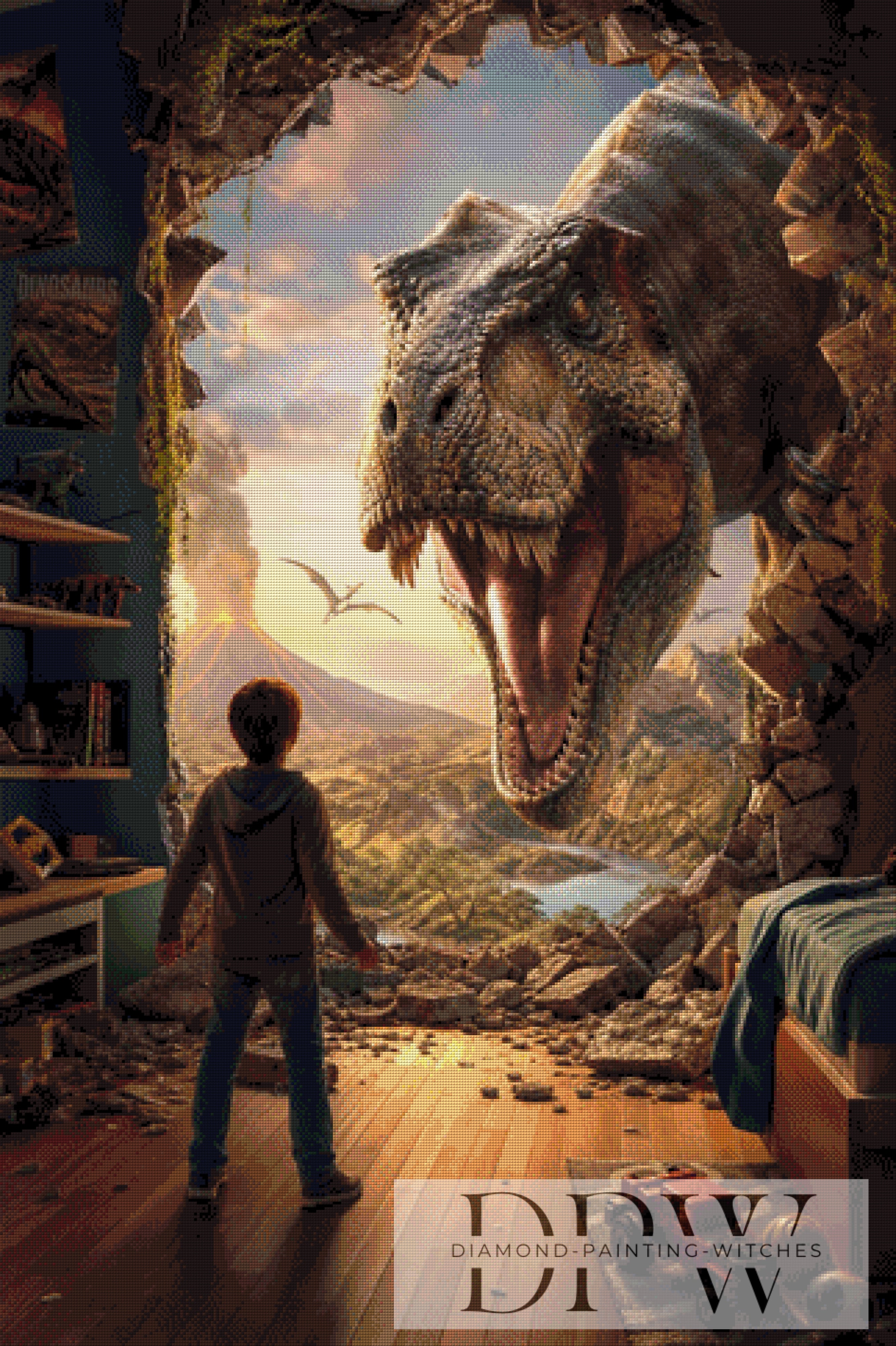 Prehistoric Visitor by Pixxel Pics mit 170 Farben