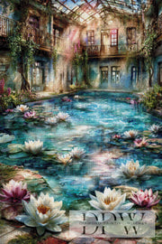 Wasserlilien by ellufija mit 300 Farben