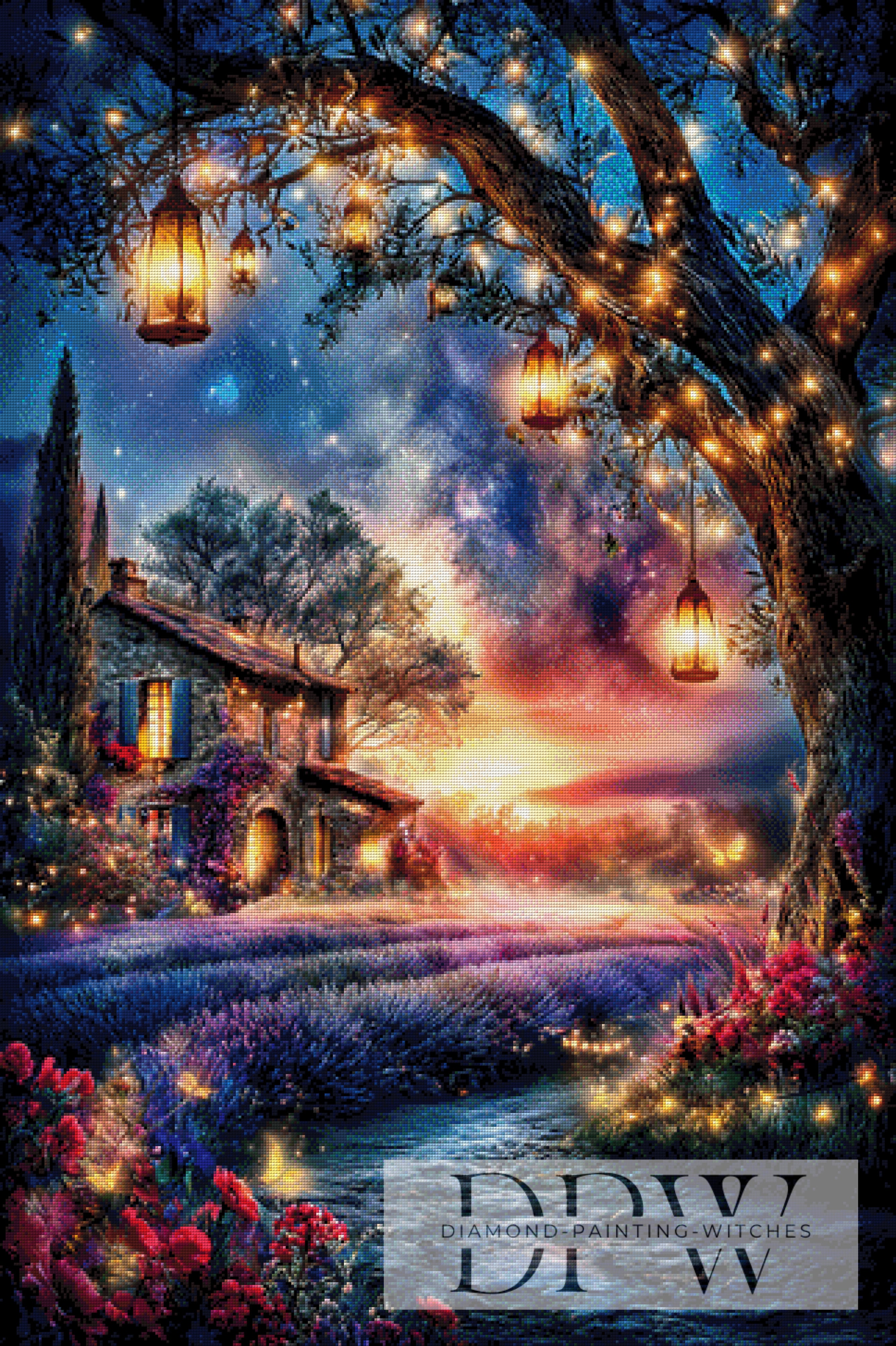 Das Haus am Lichterbaum by ellufija mit 340 Farben