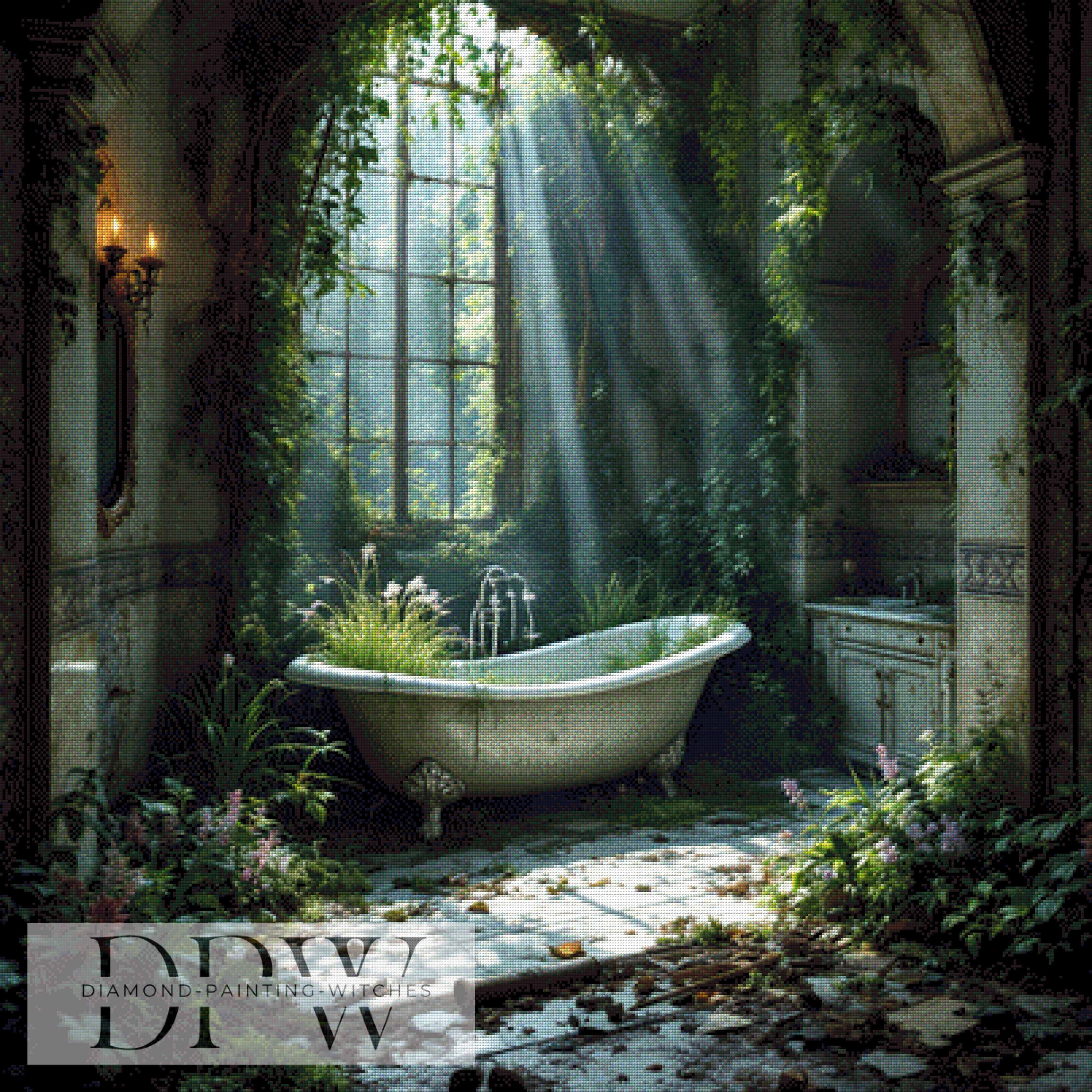 Lost Bathtub by QN, mit 175 Farben
