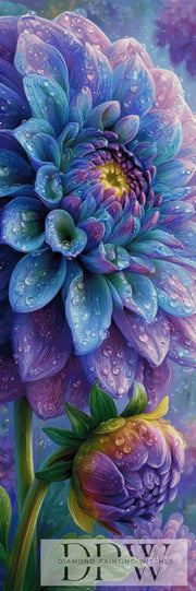 Blaue Traumblume by Elly_A.I mit 250 Farben