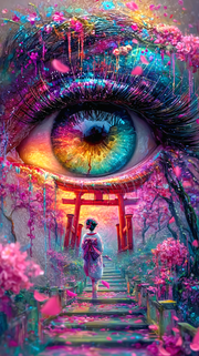 Sakura Auge by Elly_A.I mit 400/380 Farben