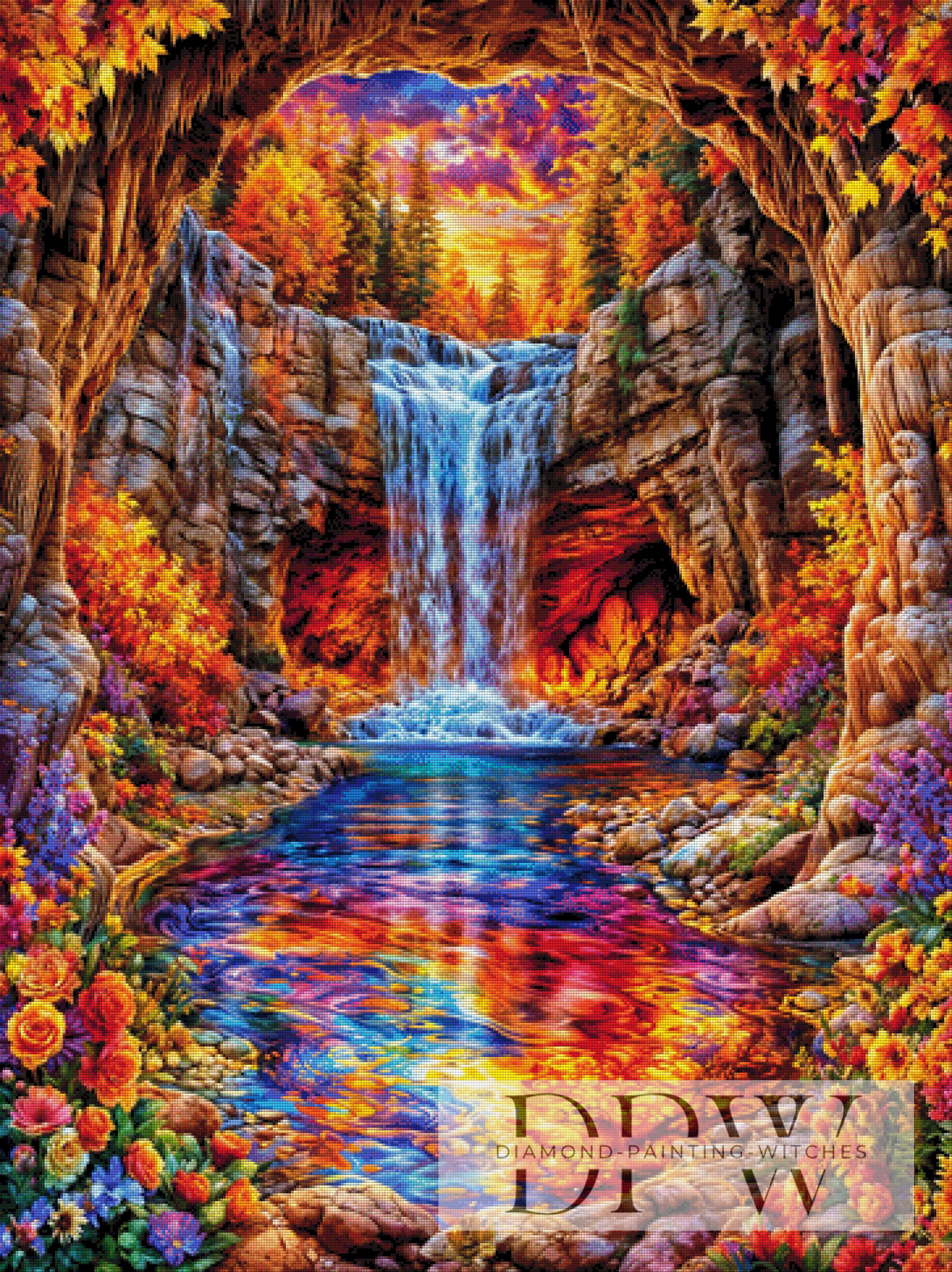 Vibrant Cave by Pixxel Pics mit 415 Farben