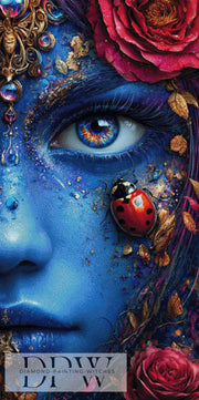 Blue Lady by Elly_A.I mit 300 Farben