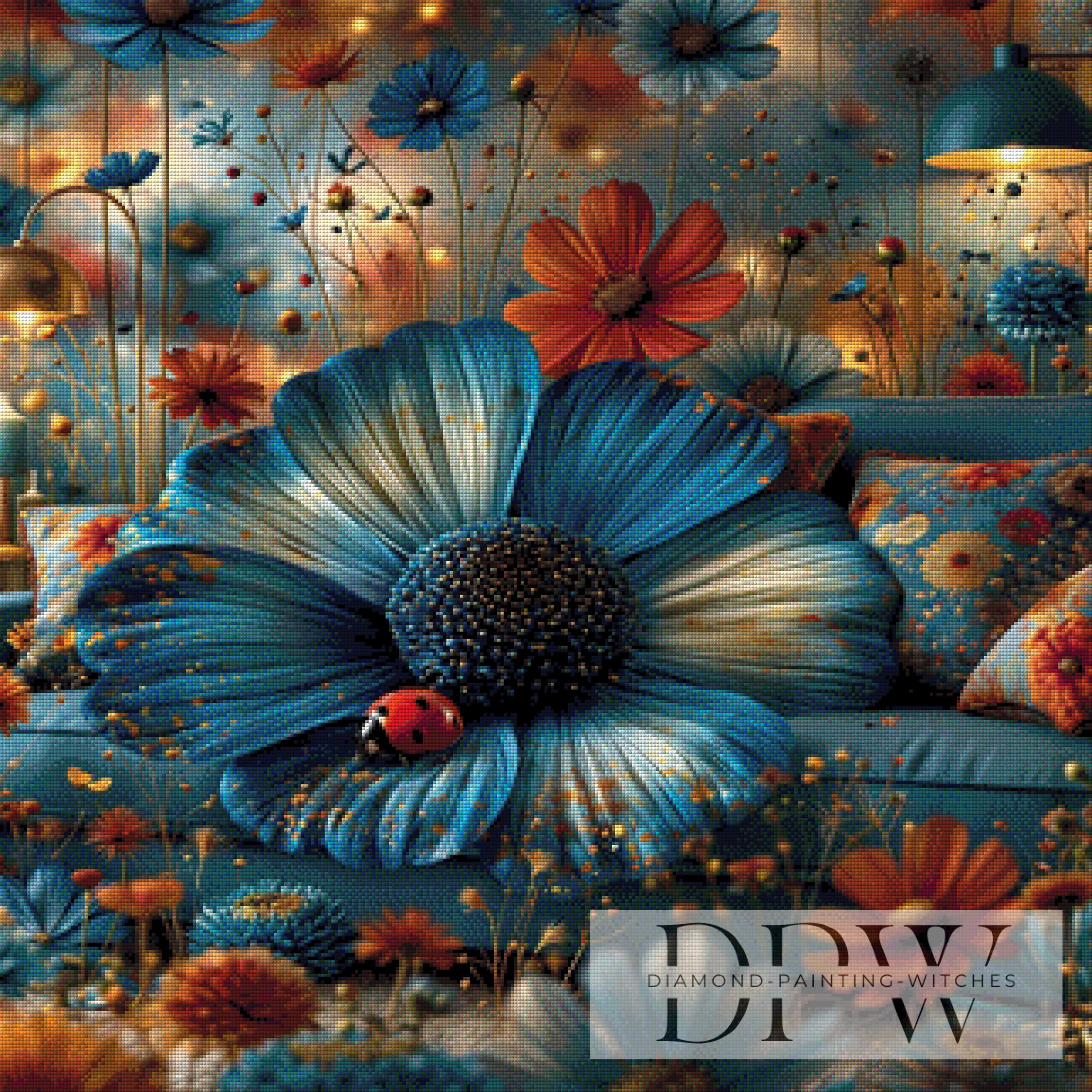 Blumenreich by CleoDora mit 260 Farben